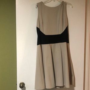 3/$13 Calvin Klein Two Tone Dress w/gold zipper